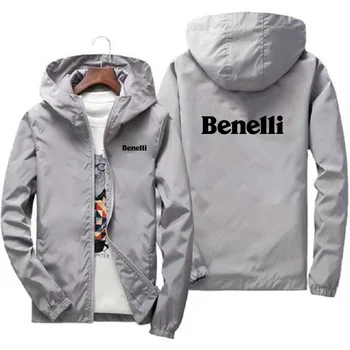 남성용 데일리 용수철 바람막이 코트, BENELLI 정사이즈 핏, 긴팔 재킷, 야구 유니폼, 7XL