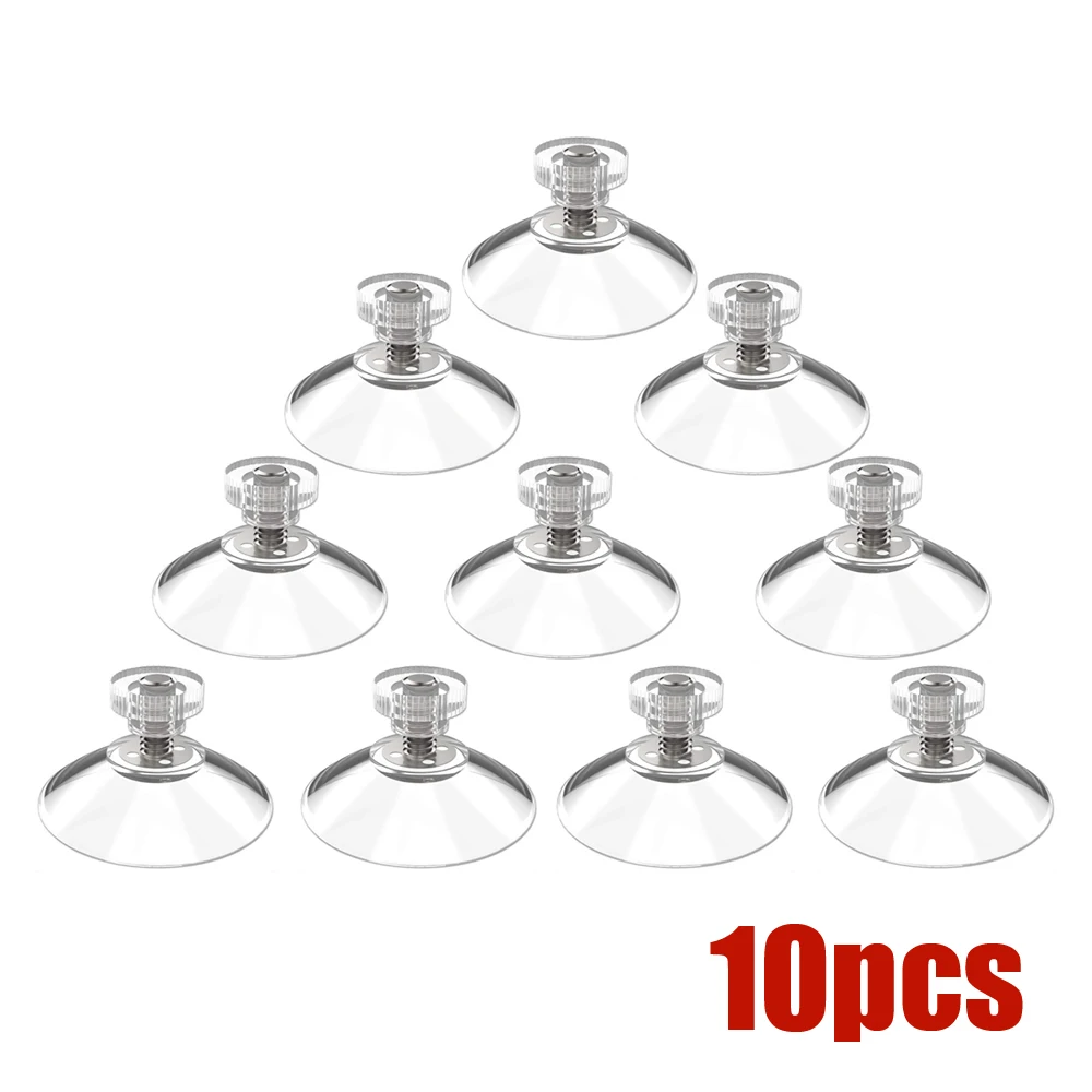 Suction Cups 40mm Clear Nut Thumb Screw Suction Cups Pads Rubber