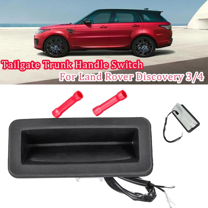 

Car Rear Tailgate Door Release Handle Switch Boot Trunk Repair Kit for Land Rover Discovery 3/4 LR3/LR4