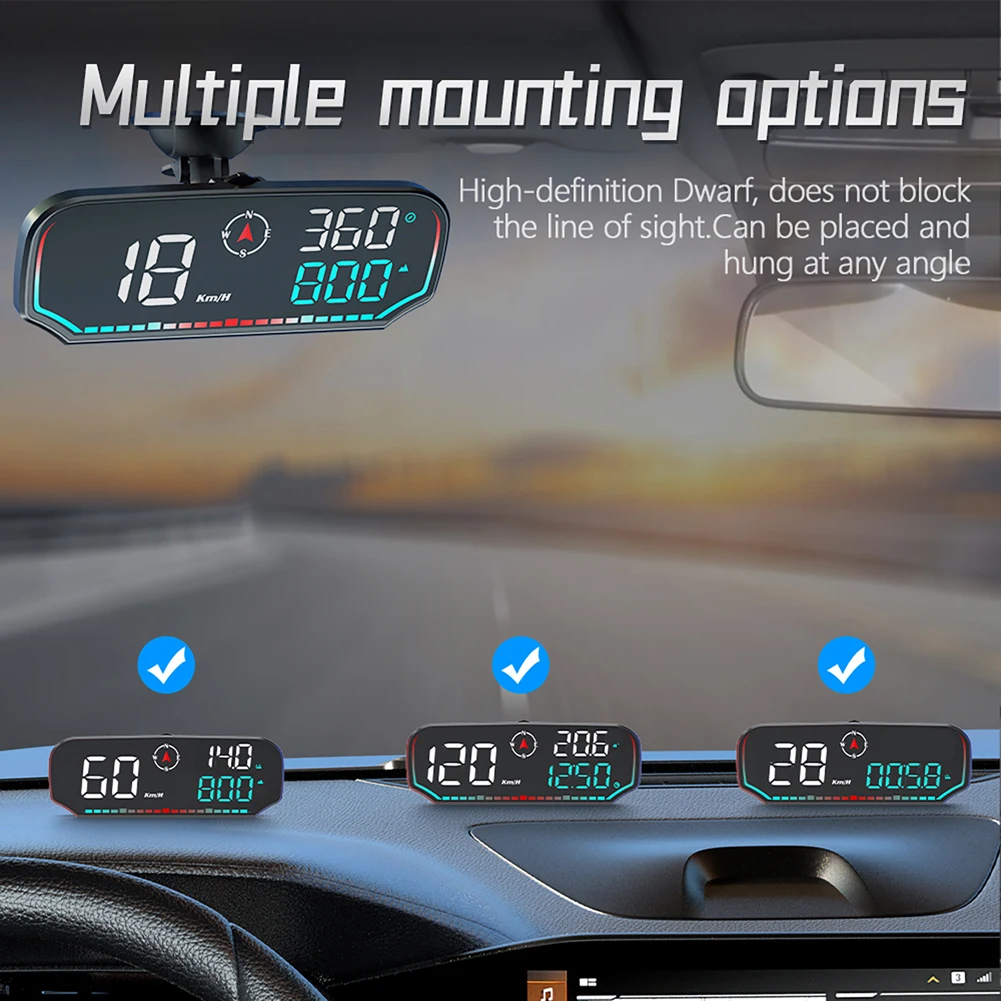  GPS HUD   ġ  ӵ,  Ƿ 溸, Ʈ ӵ 溸 δ, 跮 GPS Ʈ ڵ HUD