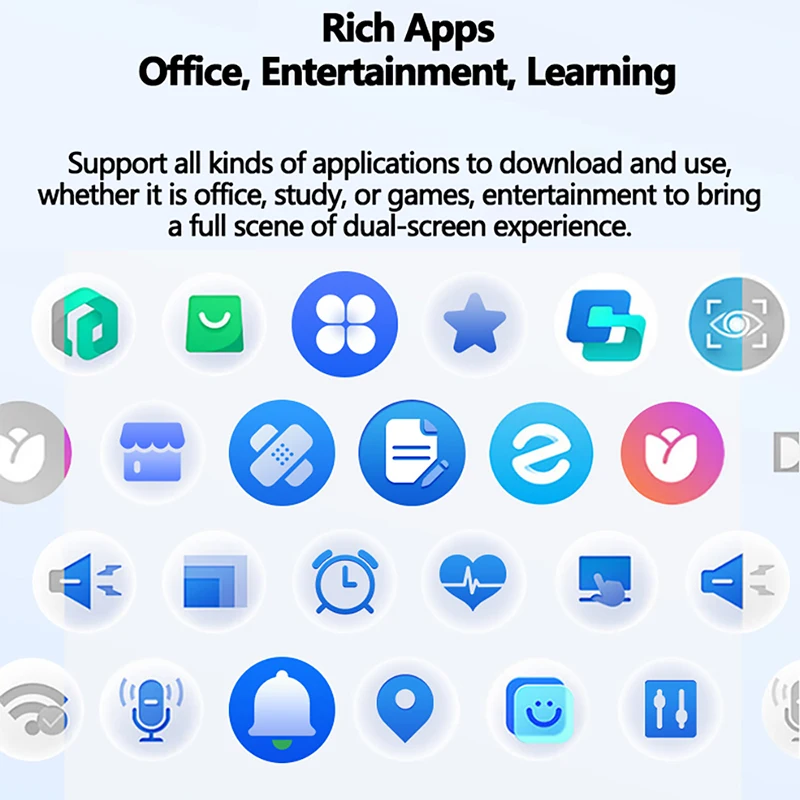 Laptop 14 inch dual touch screen Intel Celeron N5805 8GB RAM 2TB SSD, 4700mAh high-definition camera 1920 * 1200 portable 3