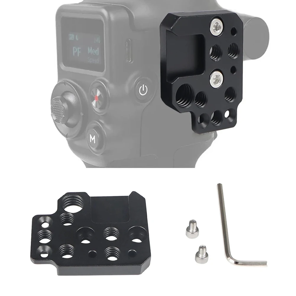 Expansion Adapter Board Metal Monitor Mount Holder Plate Camera Gimbal Bracket for DJI Ronin RS3/RS2/RSC2/SC/S Gimbal Stabilizer