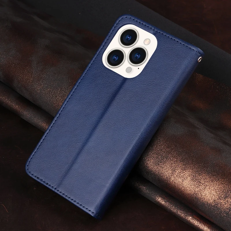 Étui portefeuille de couleur unie pour Xiaomi 12 Pro 11 11T 10 Pro en cuir PU avec fentes pour cartes, étui à rabat pour Poco M4 Pro X4 Pro F4 GT_voghion.com