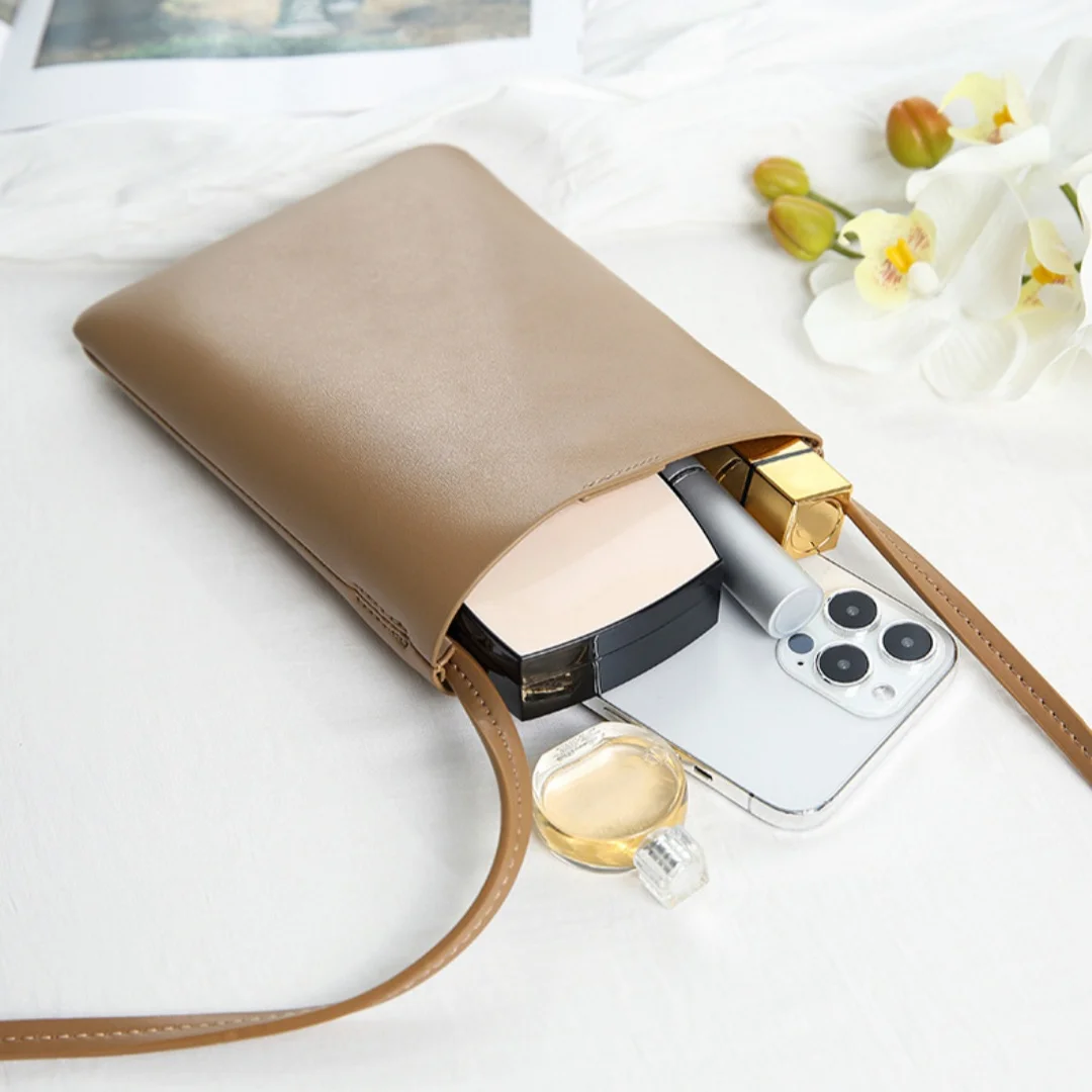 New Trend Phone Bag Crossbody Women Shoulder Bags Fashion Simple Messenger Hand Bag for Lady Girls Mini Flap Mobile Bolso Black
