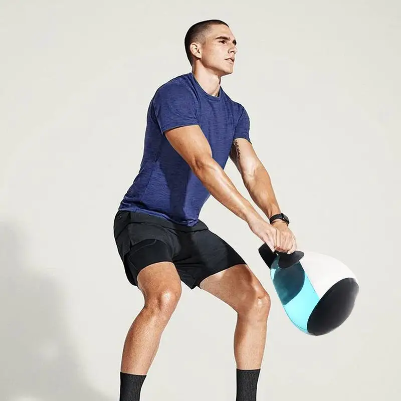 Fitness Water Bag Inflatable Sports Water Bag Flexible Weight Adjustment Fitness Equipment For Work Area Core Training Balance