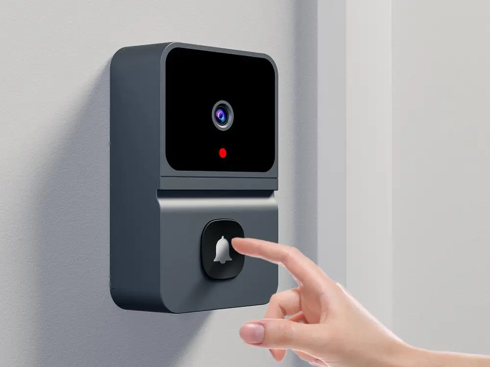 wireless doorbell camera with monitor