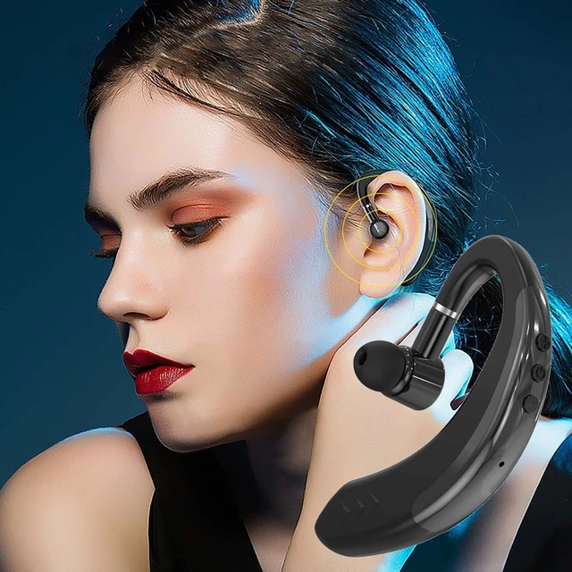 Ultraligeros auriculares inalámbricos Bluetooth con micrófono