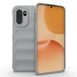 Premium Shockproof Silicone TPU Case - Soft Protective Phone Bumper Cover for Oneplus Ace 6T (LightGrey)