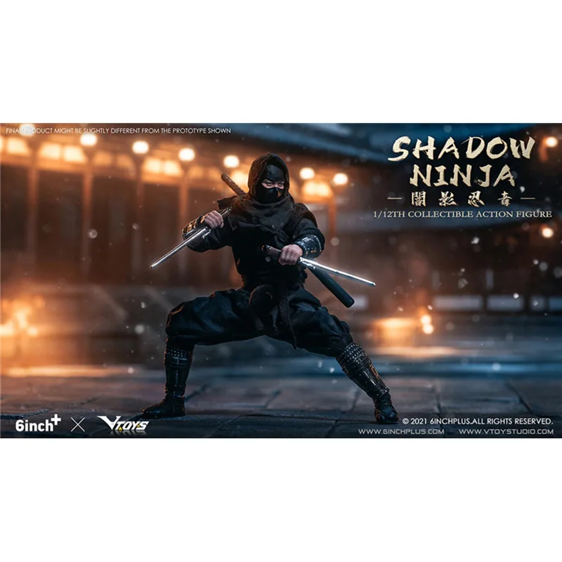 Vtoys-Assassino de Guerra Especial Espião de Guerra, Ninja Sombra japonês,  6 , Sn001, Sn002, Sn003, 1:12 - AliExpress