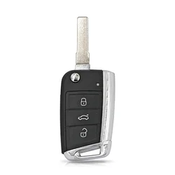 Premium Remote Key Shell Case for Cars - Stylish and Durable Protection (HU66 Blade Metal)