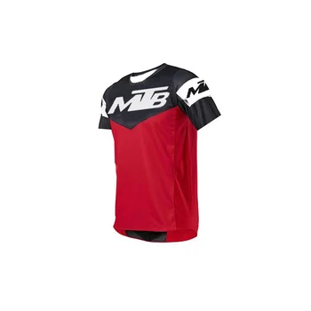 Men Short Sleeve T Shirt Motocross Offroad Motorcycle Mountain Bike Enduro Dirt Bike Action Top Durable Flat Lock Seams Tee 1