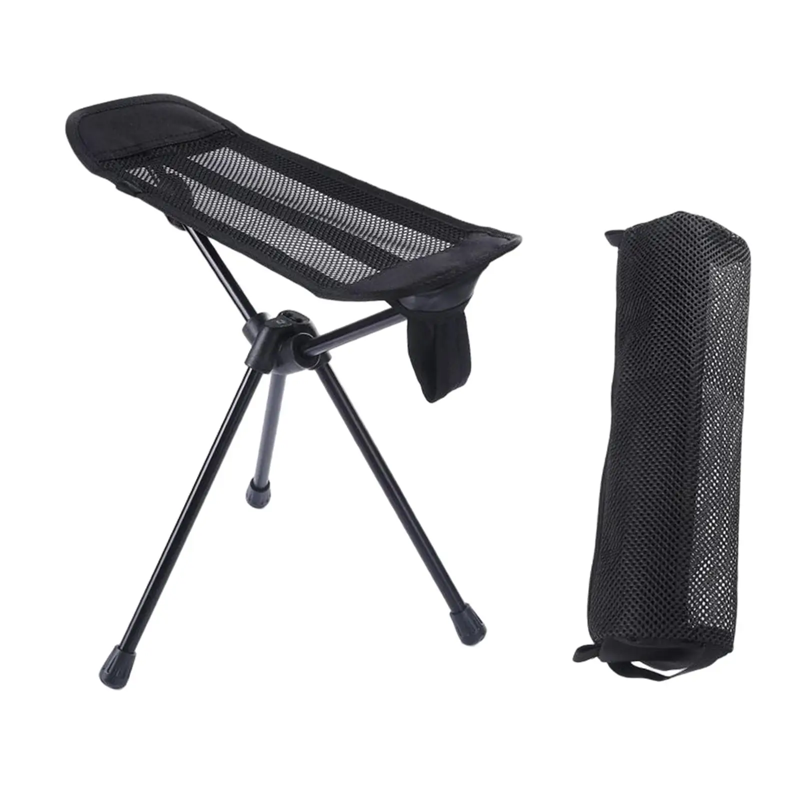 Folding Chair Footrest Foldable Footstool recliner Foot Rest for Camping
