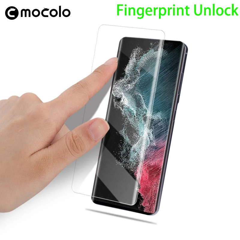 2Pcs Mocolo UV Full Screen Tempered Glass Film On For Samsung