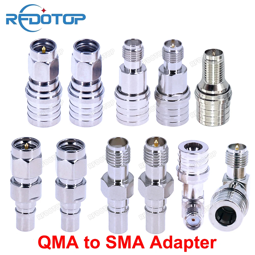 Adaptateur QMA vers SMA/RPSMA pour Drone FPV Antenne Connecteur