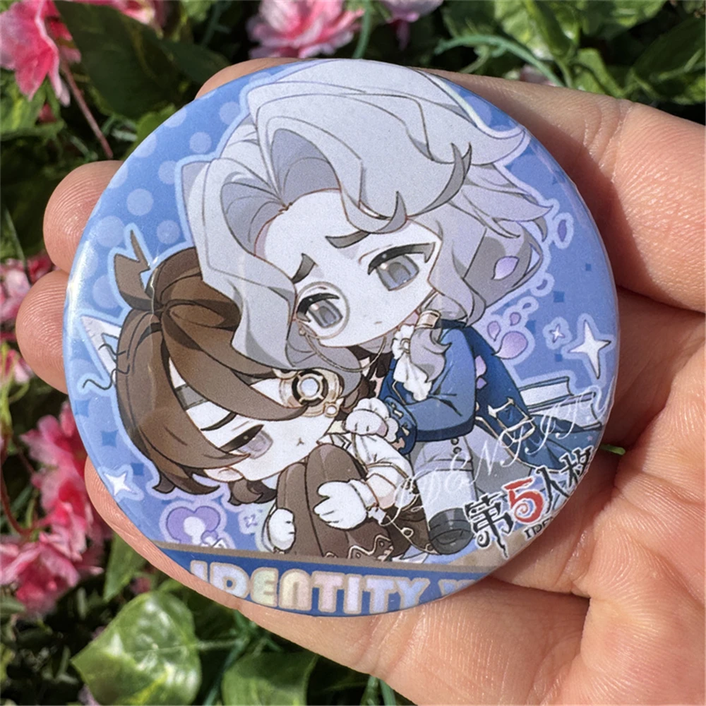 Game Identity Ⅴ Cosplay Badge Pin Tinplate Brooches Accessories Prop