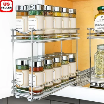 Pull Out Spice Rack Organizer 1