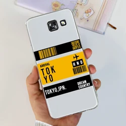 Cute Painted Soft Silicone Phone Case - Colorful Design Protective Back Cover for Galaxy A5 2016 (642)