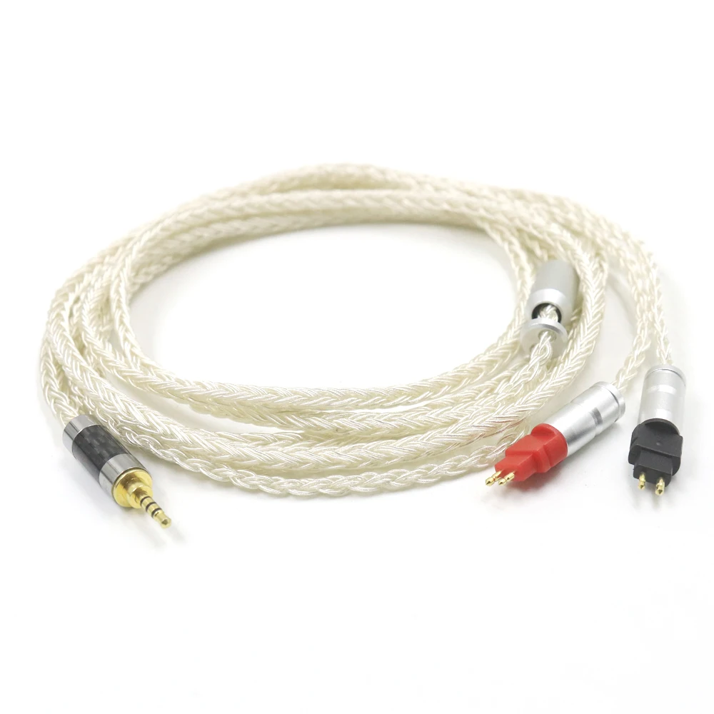 Cabo de Fone de Ouvido Banhado a Prata 35 mm 25 mm Xlr 4.4 16 Core para Sennheiser hd xx x Hd580 Hd600 Hd650 Hd25 Hd545 Hd565 Hd535 Hd660s - Image 4