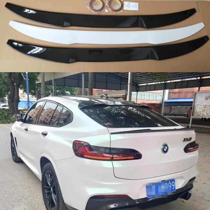 Per Bmw X4 Spoiler G02 M Performance Style Spoiler Di Car Styling Materiale Abs Per X4 Spoiler Primer E Lacca Tronco Ala