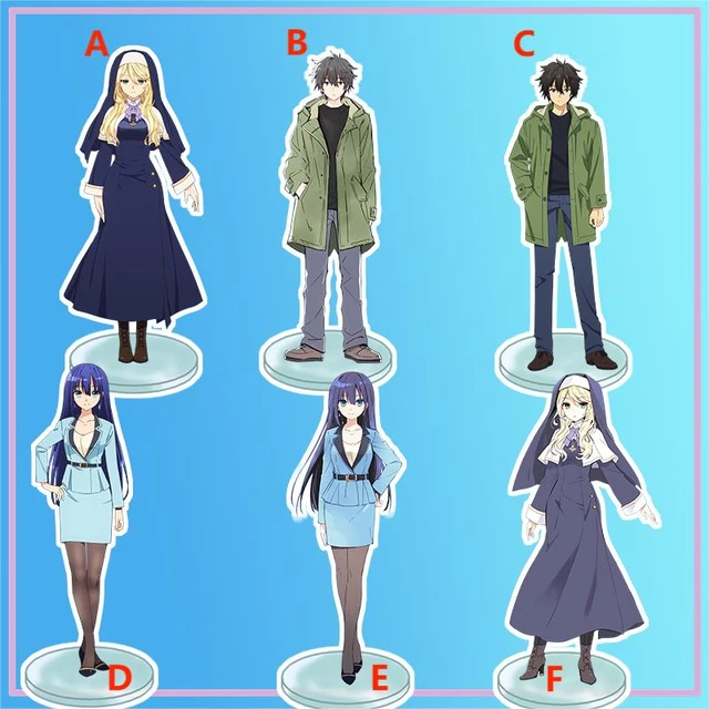 Engajar beijo acrílico suporte modelos kisara ayano shuu personagem anime  engajar beijo figuras de ação decoração de mesa brinquedos cosplay presente  - AliExpress