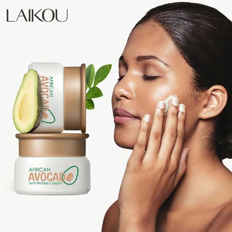 LAIKOU 100% Original African Moisturizer With Avocado Improve The Dry Skin Deep Hydrating Face Cream Skin Care 35g