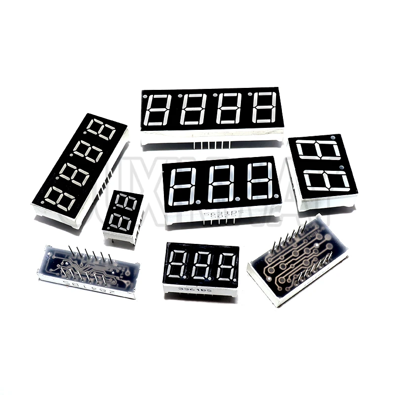 5pcs Digital tube Common AnodeCathode Red 3 4 Bit digital Tube 0.28 0. ...