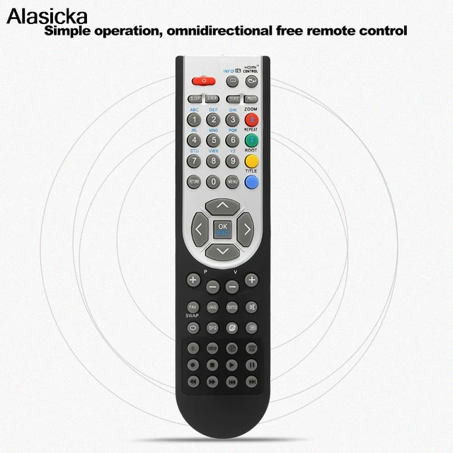 Mando a distancia RC1900 para TV OKI, HITACHI, ALBA, LUXOR, GRUNDIG,  VESTEL, TELEFUNKEN, arbusto, TECHWOOD, FLINLUX