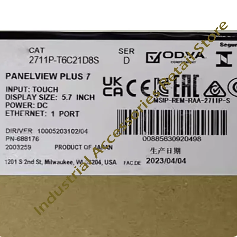 Новинка, оригинальный 2711P-RN6 2711P-T6C21D8S 2711P-T7C21D8S, один год гарантии, склад, быстрая доставка