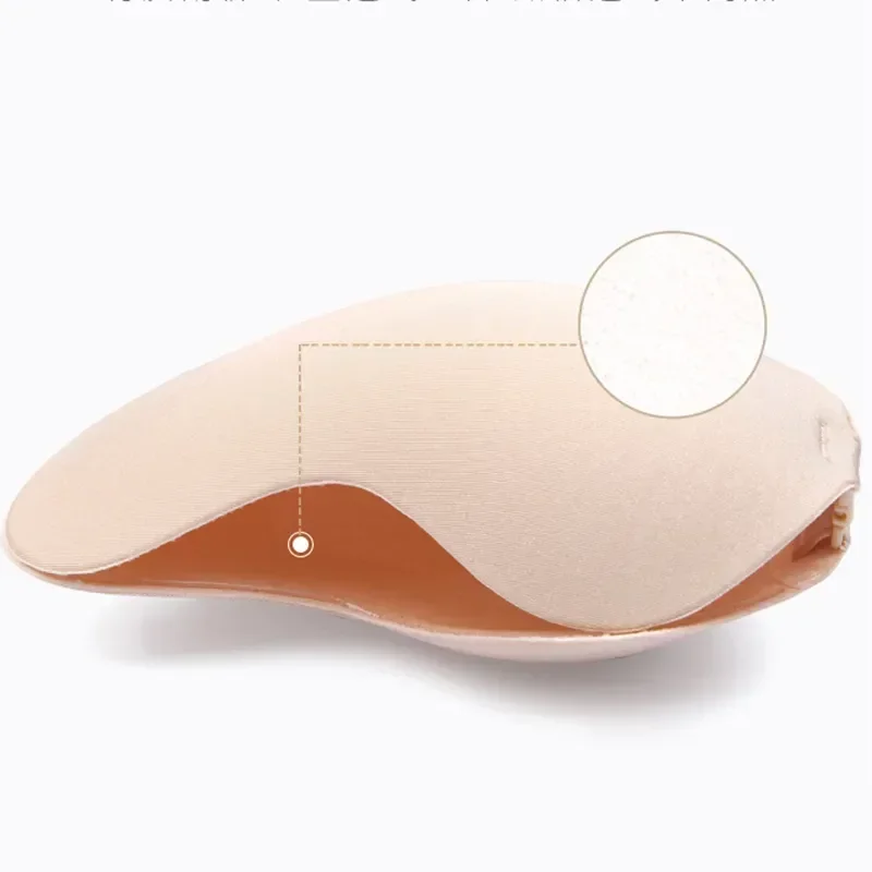 

Bra Pad Chest Sexy Adhesive Invisible Stickers Nude Self Up Strapless 2023 Petals Lift Mango Cover Silicone Breast