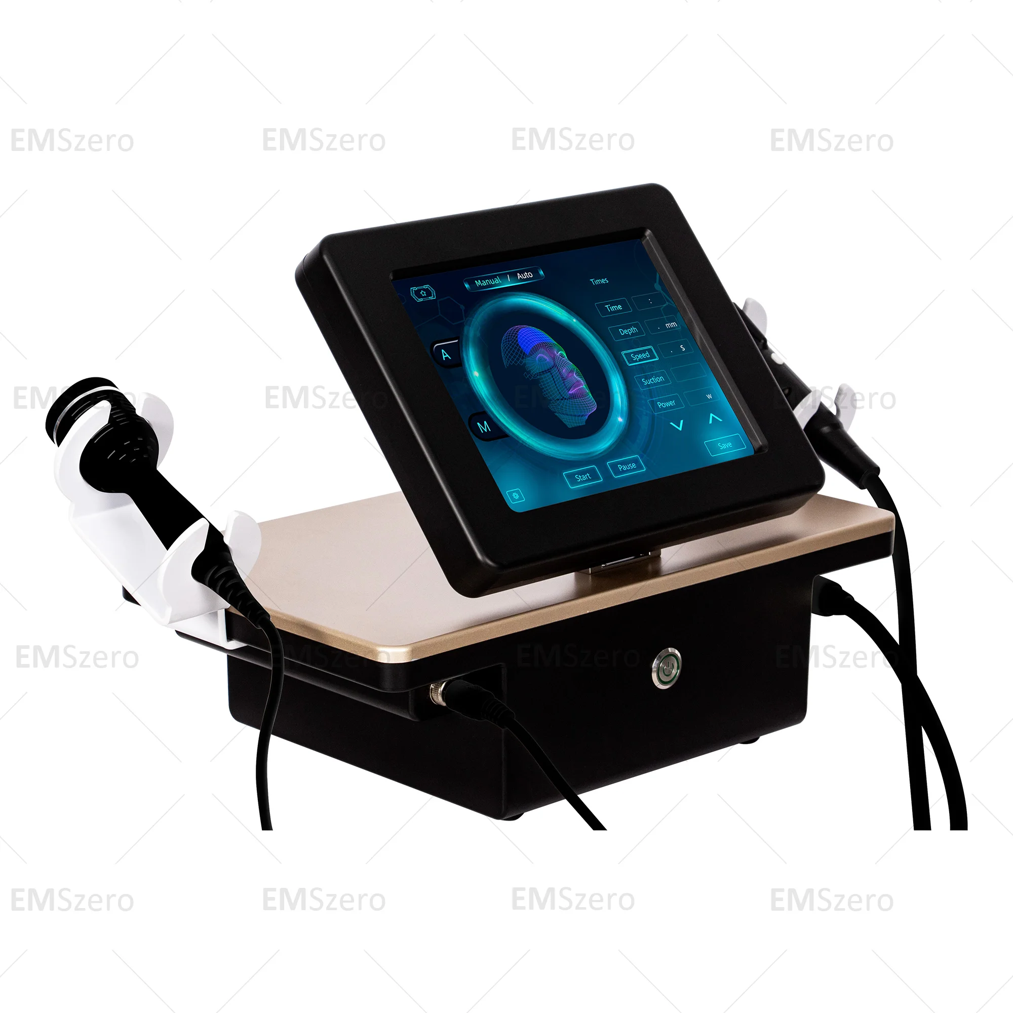 Portable salon Skin Tightening Micro Needles Machine Radio Frequency device Fractional Microneedling machine for face and body