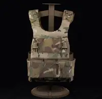 Tactical 5.56/7.62 Triple Magazine Pouch Magazine Holder with Hook Fasteners for MK3/MK4 Chest Rig Magazine Insert Pouch 2