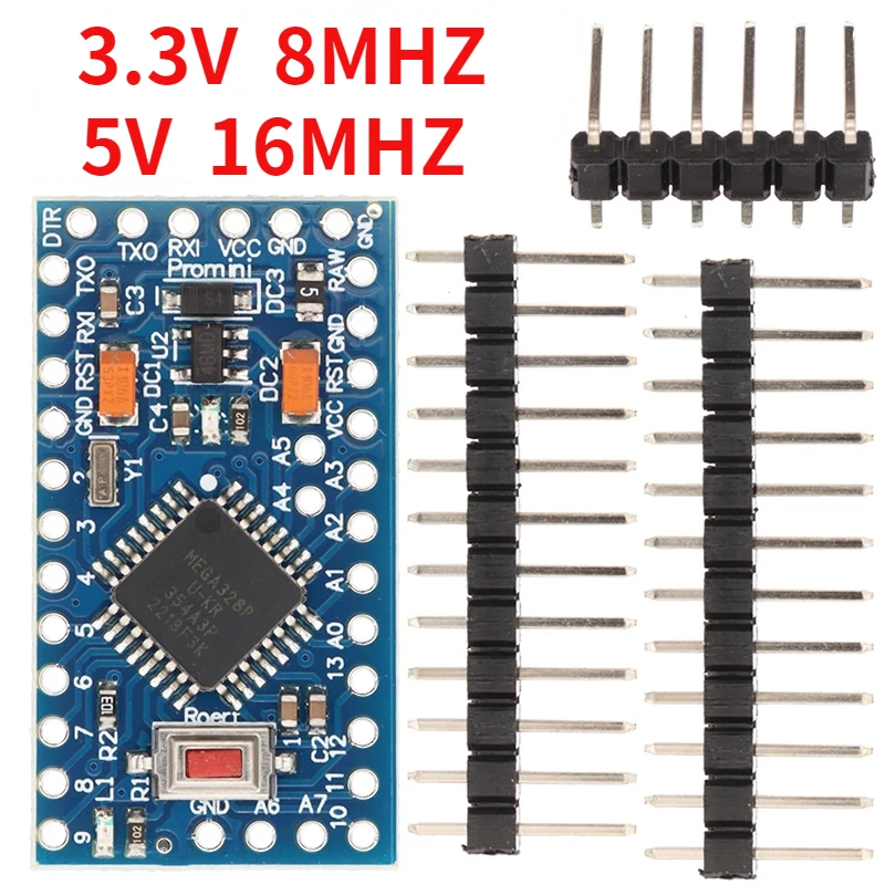 프로 미니 328 미니 3.3V/8M 5V/16M ATMEGA328 ATMEGA328P AU 3.3V/8MHz 5V/16MHZ ...
