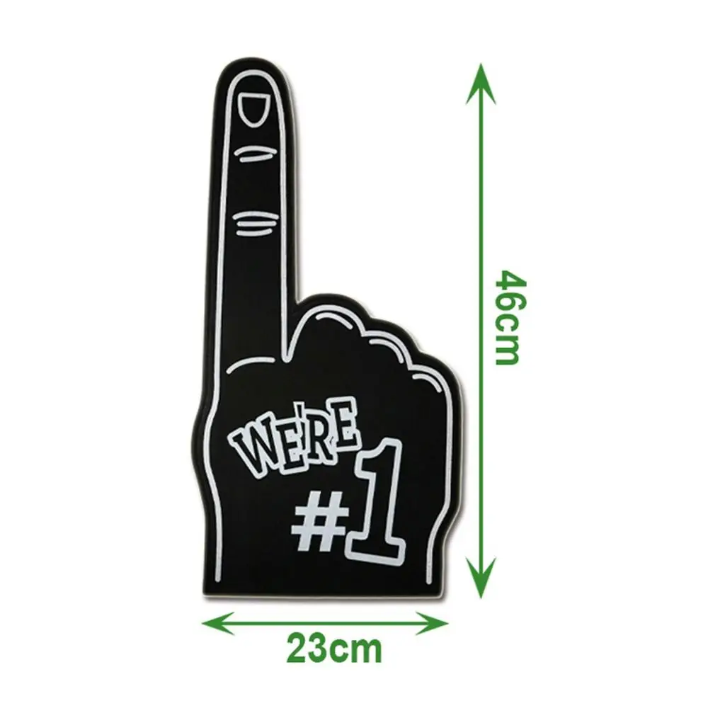 Cheerleading Inspiring Giant Foam Finger 1Pcs Foam EVA Cheering Hand Large Atmosphere Cheering Event Gloves Accessories