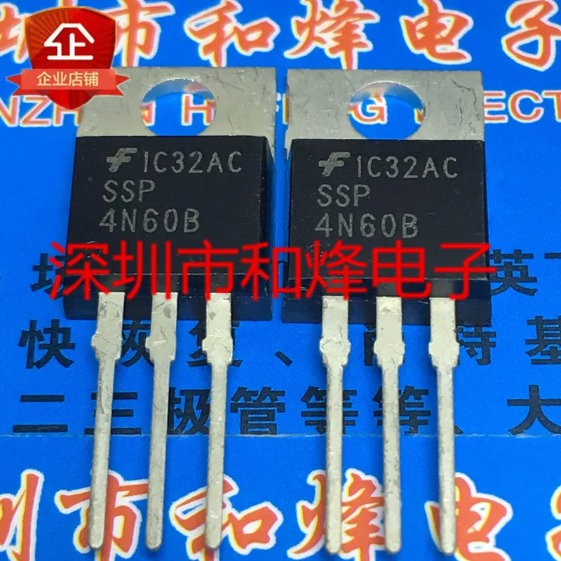 

20 шт. Оригинальный Новый SSP4N60B TO-220 4A 600V