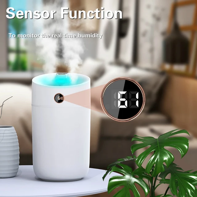3L Air Humidifier Large Capacity Air Diffuser Atomizer Ultrasonic Aroma Diffuser Cool Mist Maker USB Air Humificador Purifier 4
