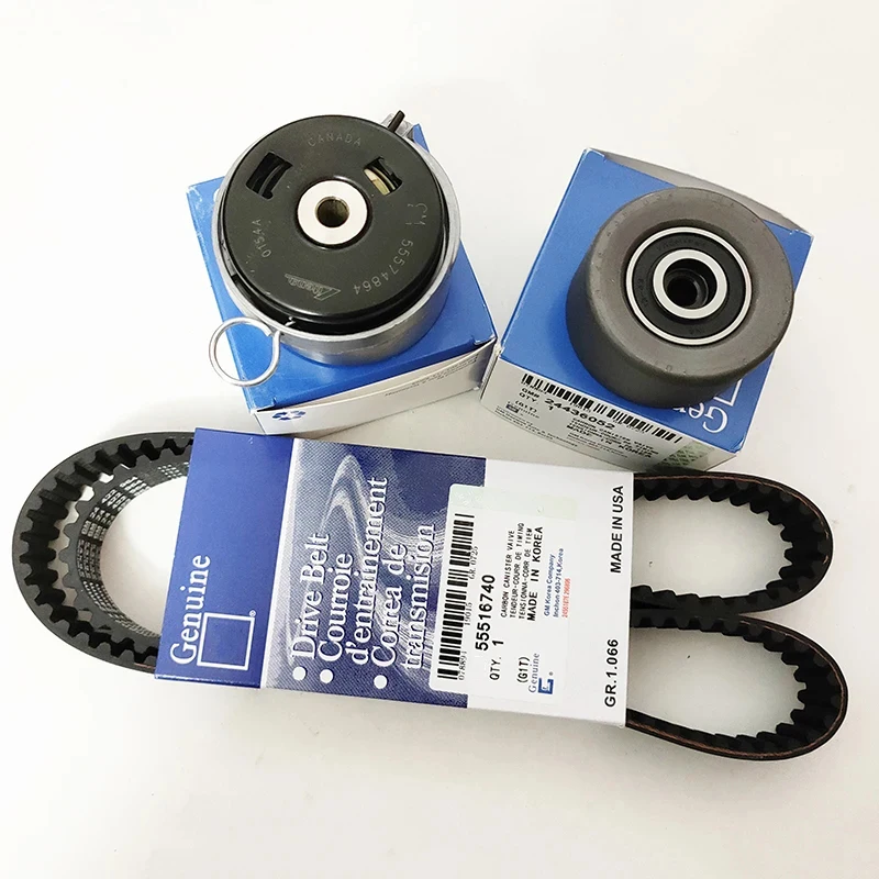 Timing belt tensioner kit for 09-14 Chevrolet Cruze Sonic Epica Buick Regal 1.6L 1.8L