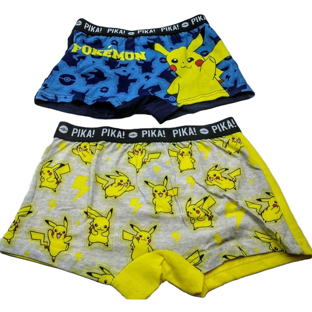 2 Pack Boxers child Pikachu Pokemon Original product, official