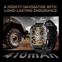 CUBOT C28 montre intelligente étanche hommes 2.02 pouces Fitness Tracker Sport poignet Smartwatch pour Android IOS Bluetooth appel 3