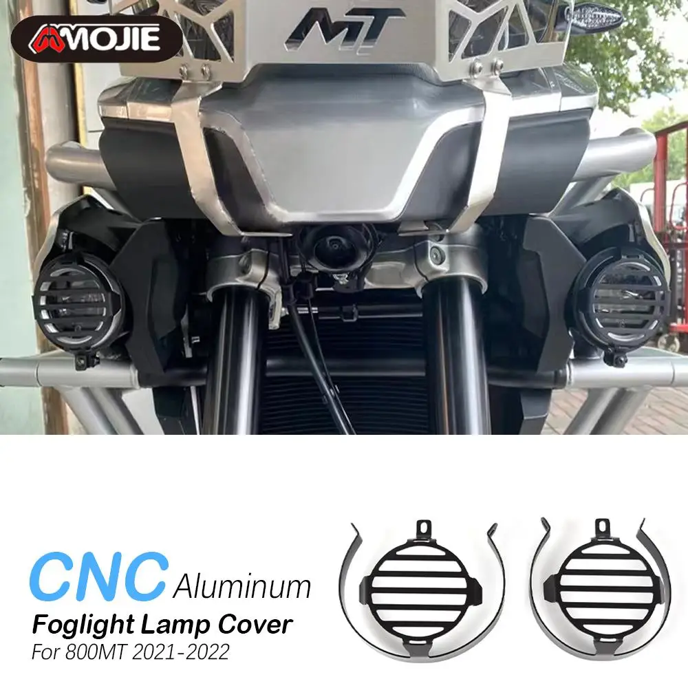 

FOR CFMOTO 800MT 2021 2022 2023 Motorcycle Fog Light Protector Guards Metal Foglight Lamp Cover Accessories CF MOTO 800 MT