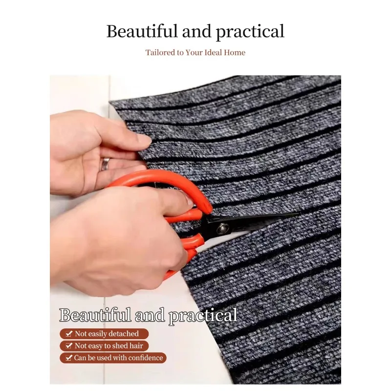 미끄럼 방지 주방 매트 바닥 카펫 전체 커버, DIY 주방 도어 매트, 오일 흡수, 긴 복도 러너 러그 입구, 쉬운 청소