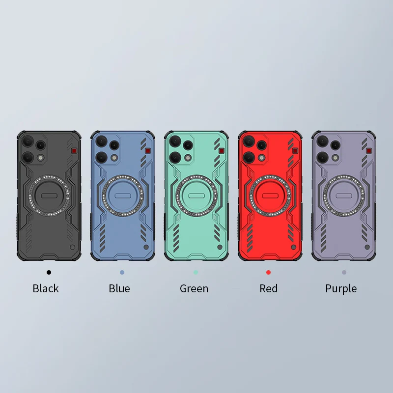 Magnetic Heat-Dissipation Shockproof Phone Case with Non-Slip Protection