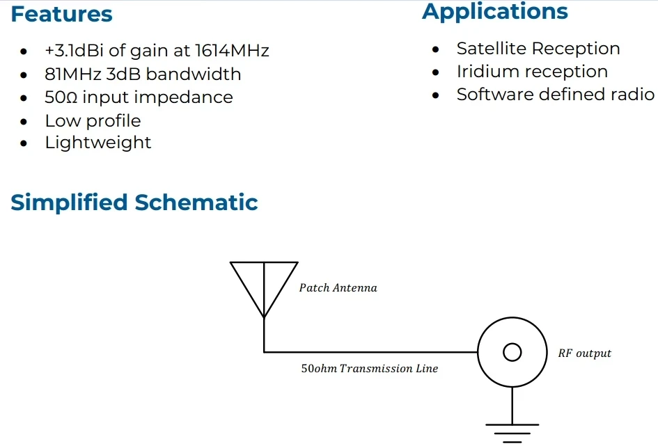 SMA PCB ׳, ̸ ׳, 1614MHz, 1.614GHz
