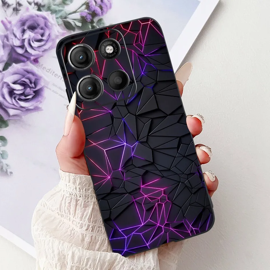 Cute Panda Lion Shockproof Silicone TPU Phone Case Cover