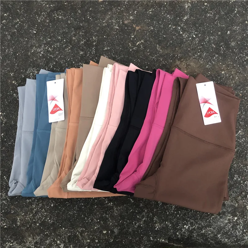 Solid Color3.0 Hight Waist Sport Pant Soft Women Yoga Legging Tight Compression Support Comprehensive Training Jog No Trace Foot