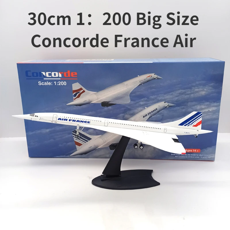 希少品 Air France ホーガン コンコルド1/200 ダイキャストモデル 1