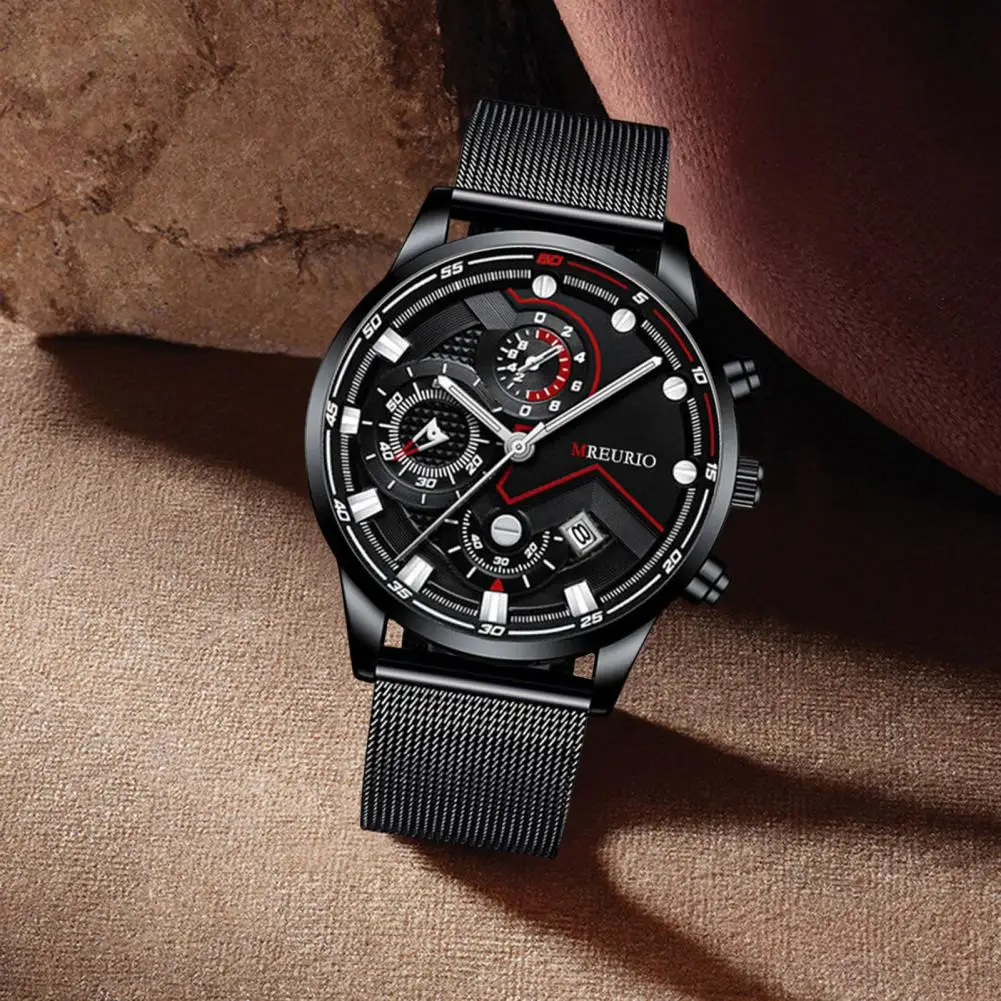 

Men Quartz Watch Fashion Business Casual Sports Multifunctional Chronograph Hot Selling Mens Non-Mechanical Quartz Wrist Watch