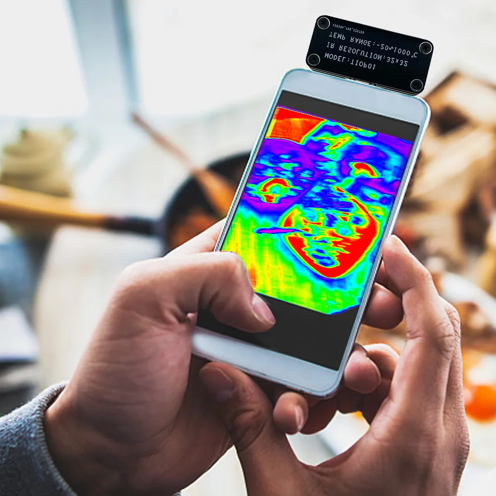 Mini Infrared Camera External Infrared Imaging Device 32x32Resolution for Android Mobile Phone Professional Equipment