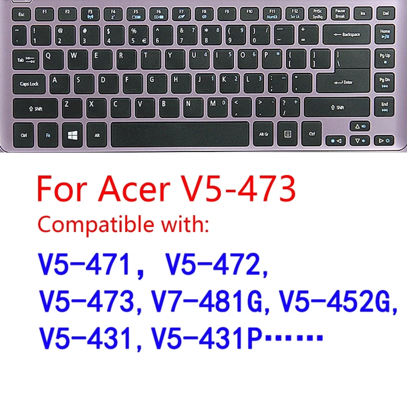 초박형 노트북 키보드 ACER V5-472 V5-473 V7-481G 보호 필름