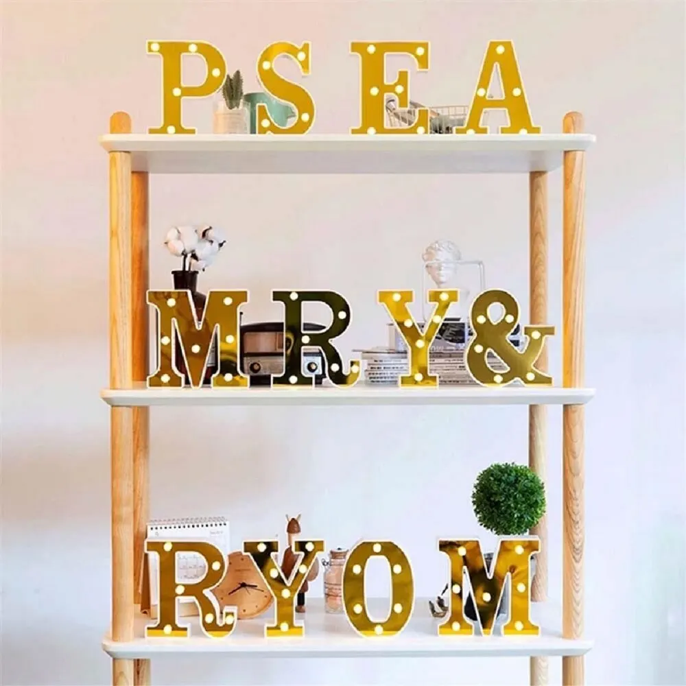 Decorative Led Illuminated 3d Letter V Big Size Organization Birthday, Marriage Proposal, Celebration