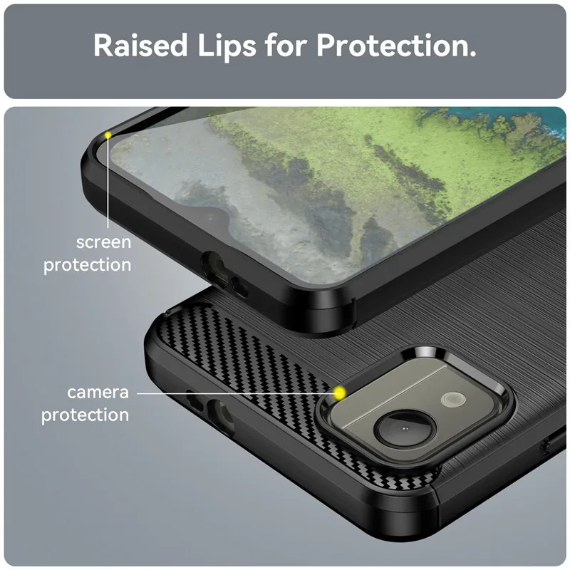 Shockproof Soft Silicone Protective Bumper Case - 6.3 Inch